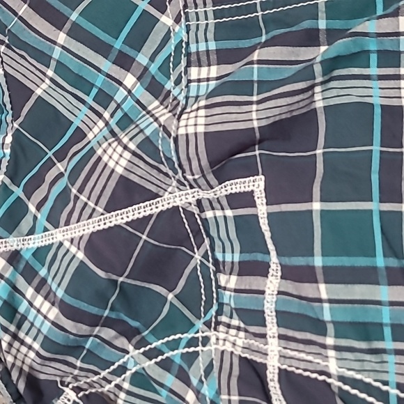 BKE SLIM-FIT STRETCH SNAP-BUTTON PLAID LONG-SLEEVE SHIRT - Picture 10 of 12